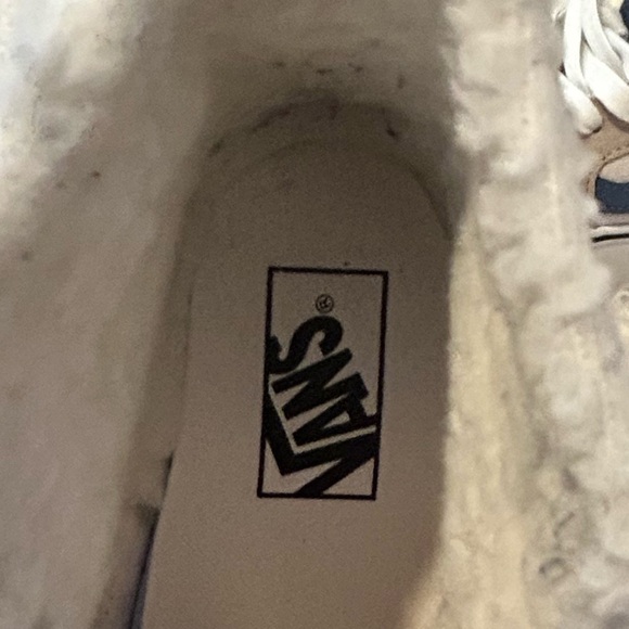 VANS Sk8-Hi Tapered Platform Sherpa Multi Suede 5.5 Y Sneakerssale details below - Picture 6 of 12